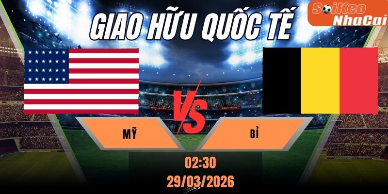 Soi kèo nhà cái Mỹ vs Bỉ 02h30 ngày 29/03 - Giao hữu quốc tế